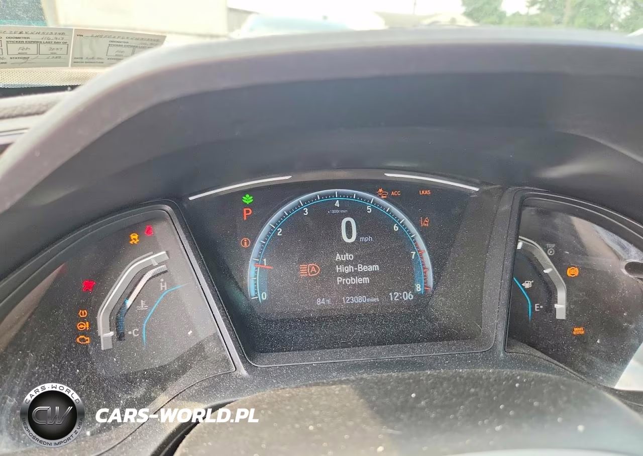 2019 Honda Civic Lx VIN:2HGFC2F6XKH513748 - 9