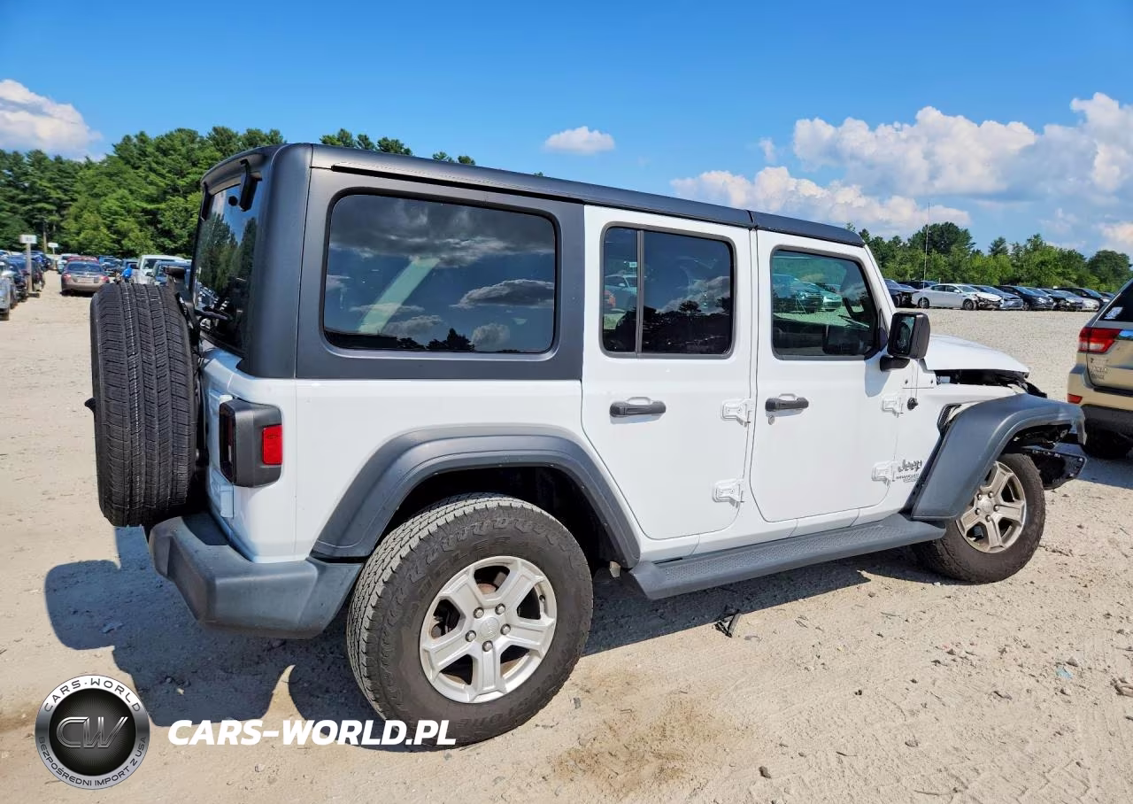 2020 Jeep Wrangler Unlimited Sport VIN:1C4HJXDN4LW347587 - 3