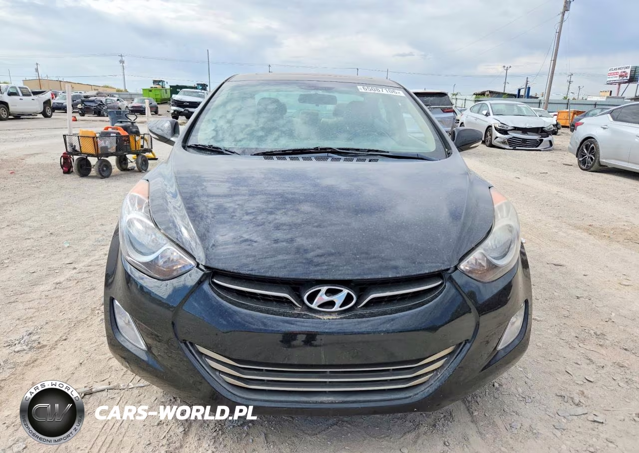 2013 Hyundai Elantra Limited VIN:5NPDH4AE2DH438653 - 5