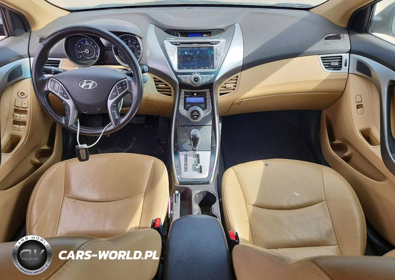 2013 Hyundai Elantra Limited VIN:5NPDH4AE2DH438653 - 8