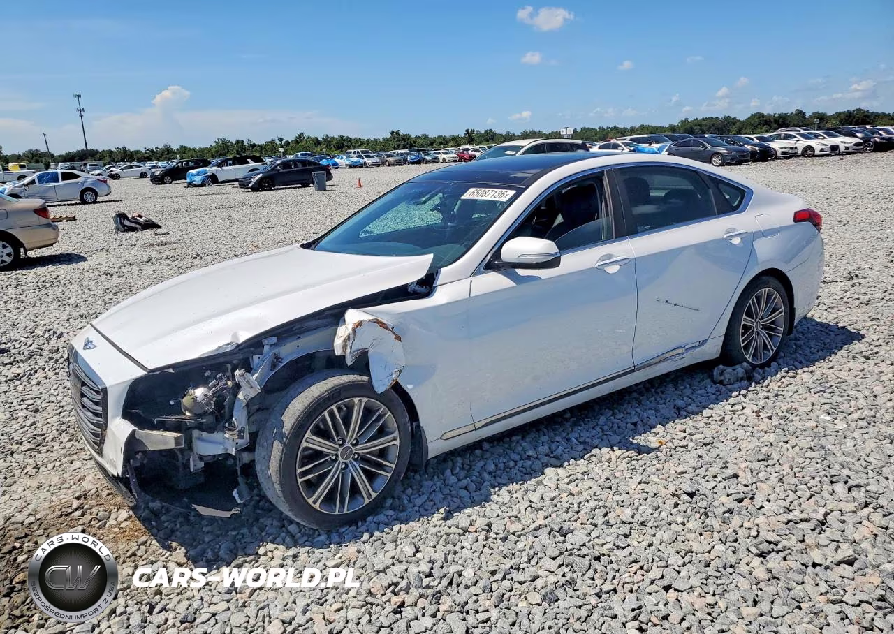 2018 Genesis G80 3.8 VIN:KMHGN4JE8JU281519 - 1