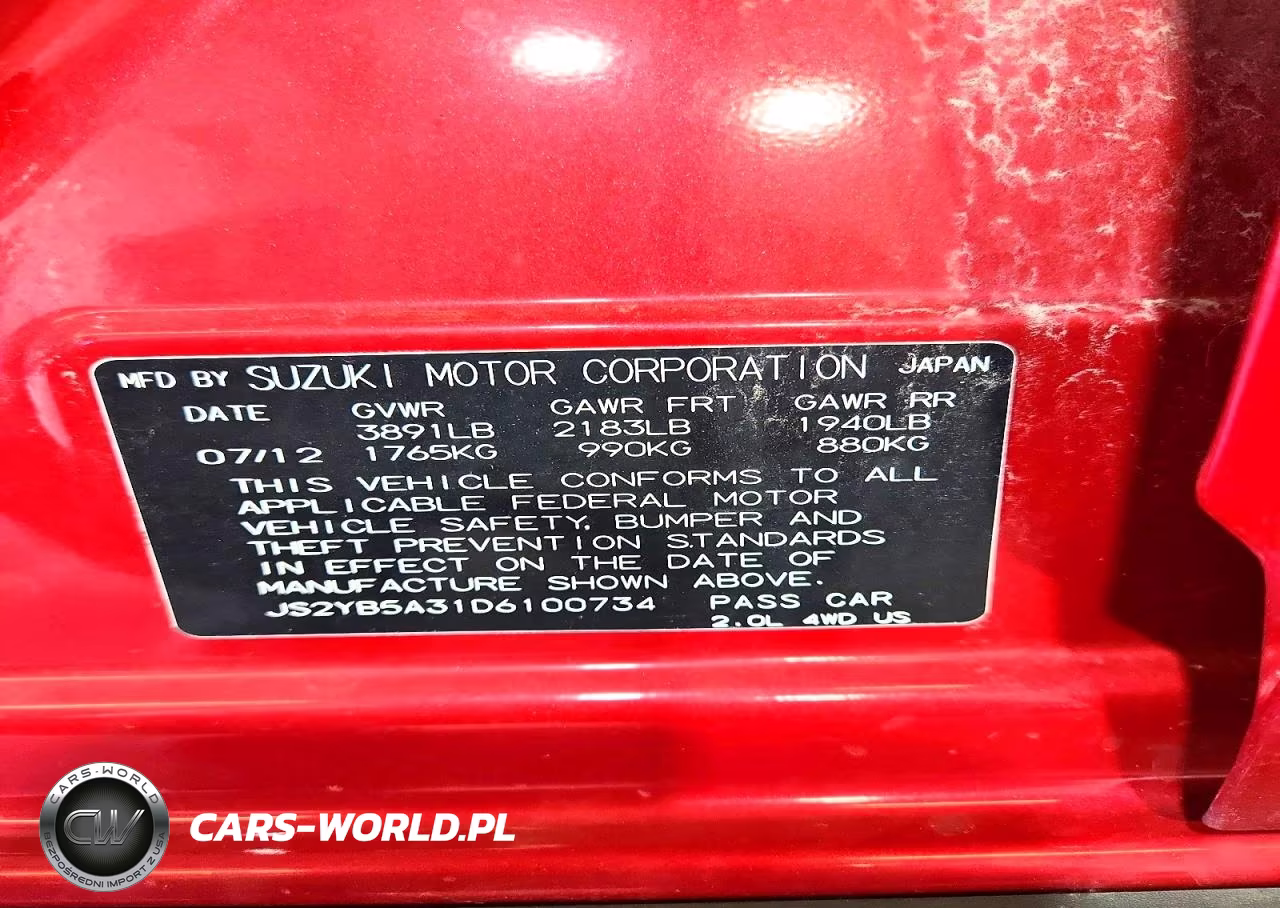 2013 Suzuki Sx4 VIN:JS2YB5A31D6100734 - 13
