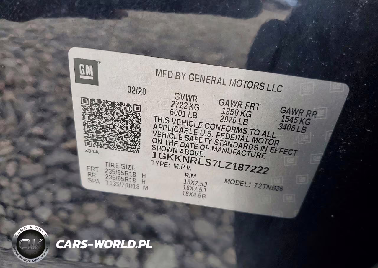 2020 GMC Acadia Sle VIN:1GKKNRLS7LZ187222 - 13