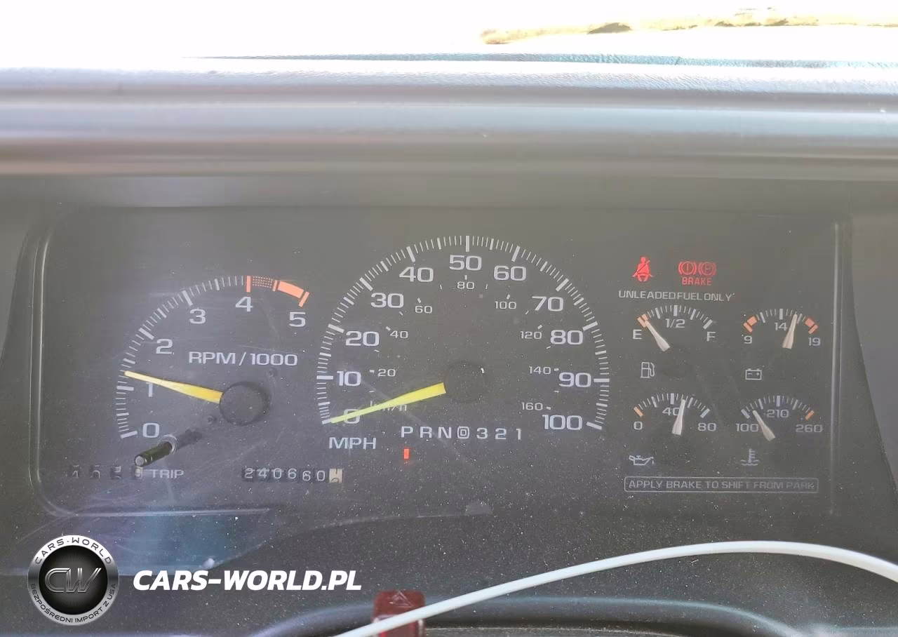 1995 Chevrolet Suburban K1500 VIN:1GNFK16K9SJ437048 - 9