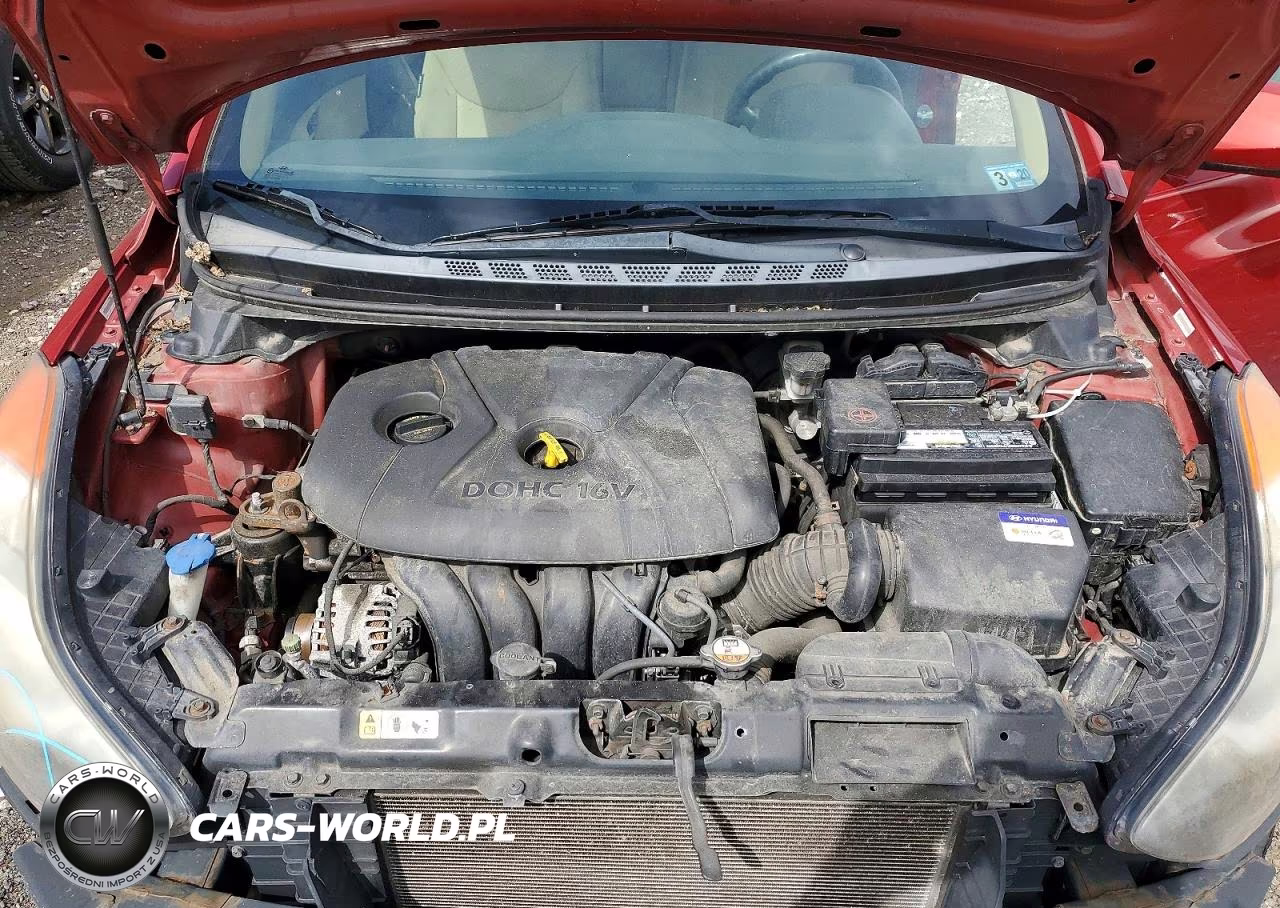 2013 Hyundai Elantra Gls VIN:KMHDH4AE2DU600749 - 11
