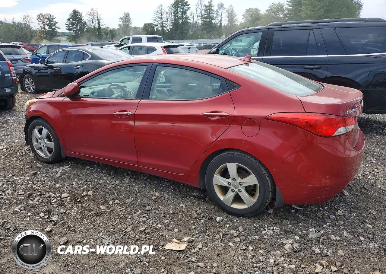 2013 Hyundai Elantra Gls VIN:KMHDH4AE2DU600749 - 2