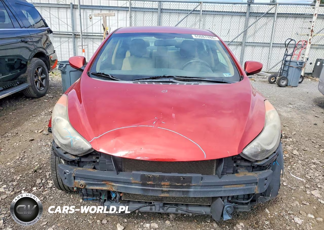 2013 Hyundai Elantra Gls VIN:KMHDH4AE2DU600749 - 5