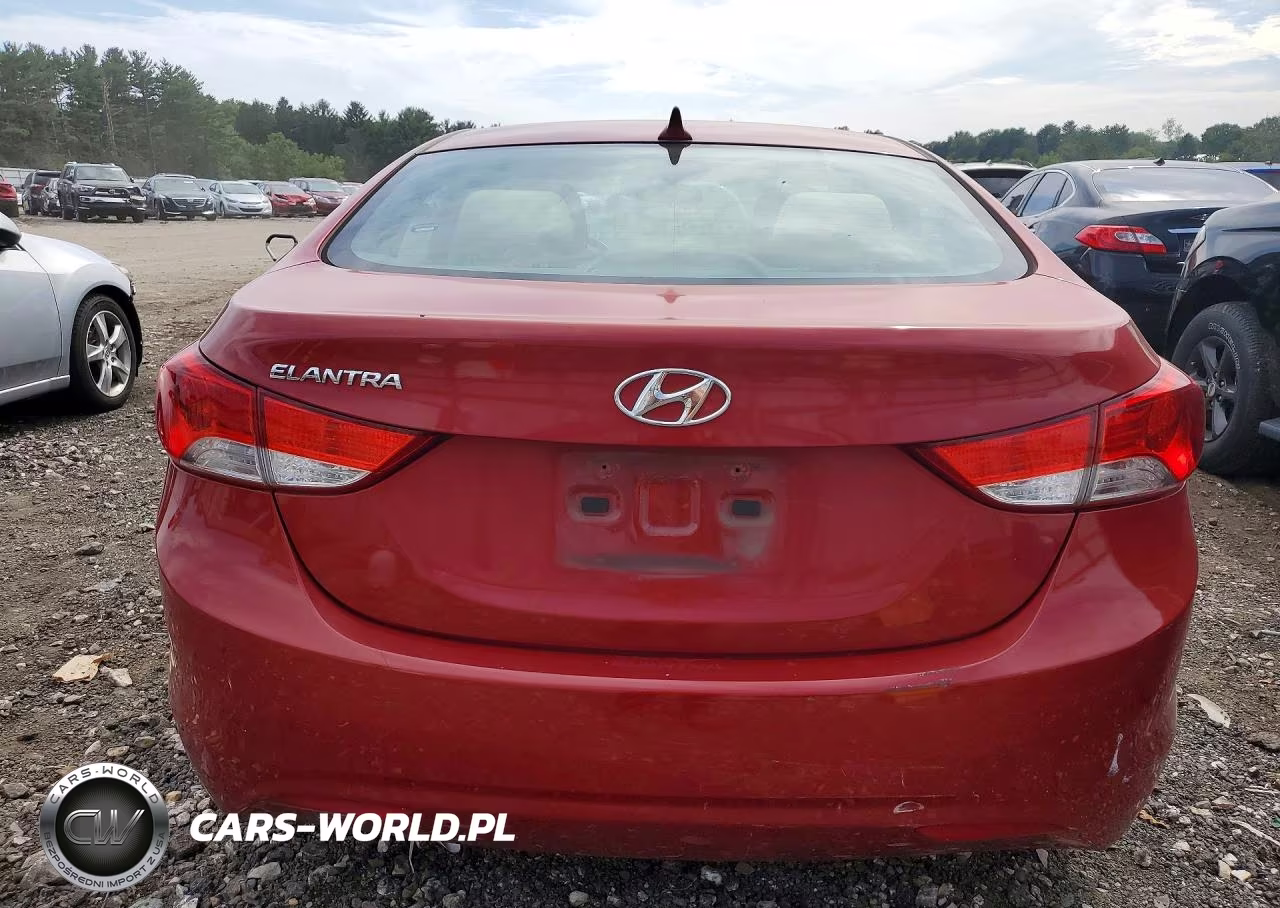 2013 Hyundai Elantra Gls VIN:KMHDH4AE2DU600749 - 6
