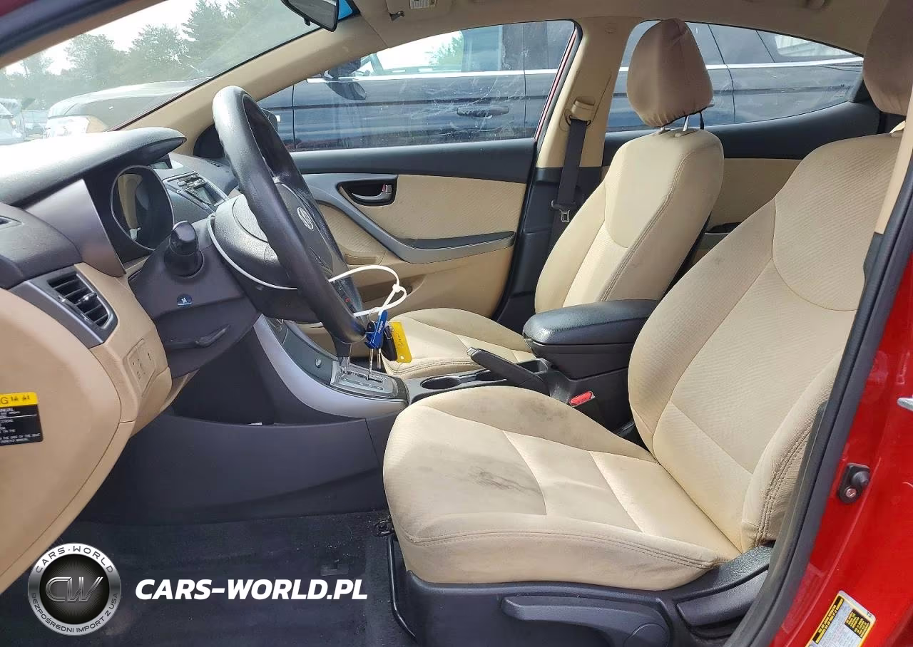 2013 Hyundai Elantra Gls VIN:KMHDH4AE2DU600749 - 7