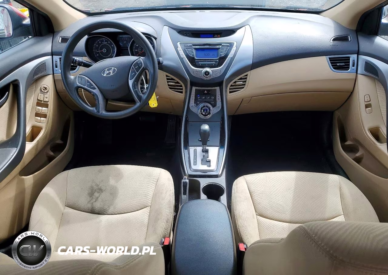 2013 Hyundai Elantra Gls VIN:KMHDH4AE2DU600749 - 8