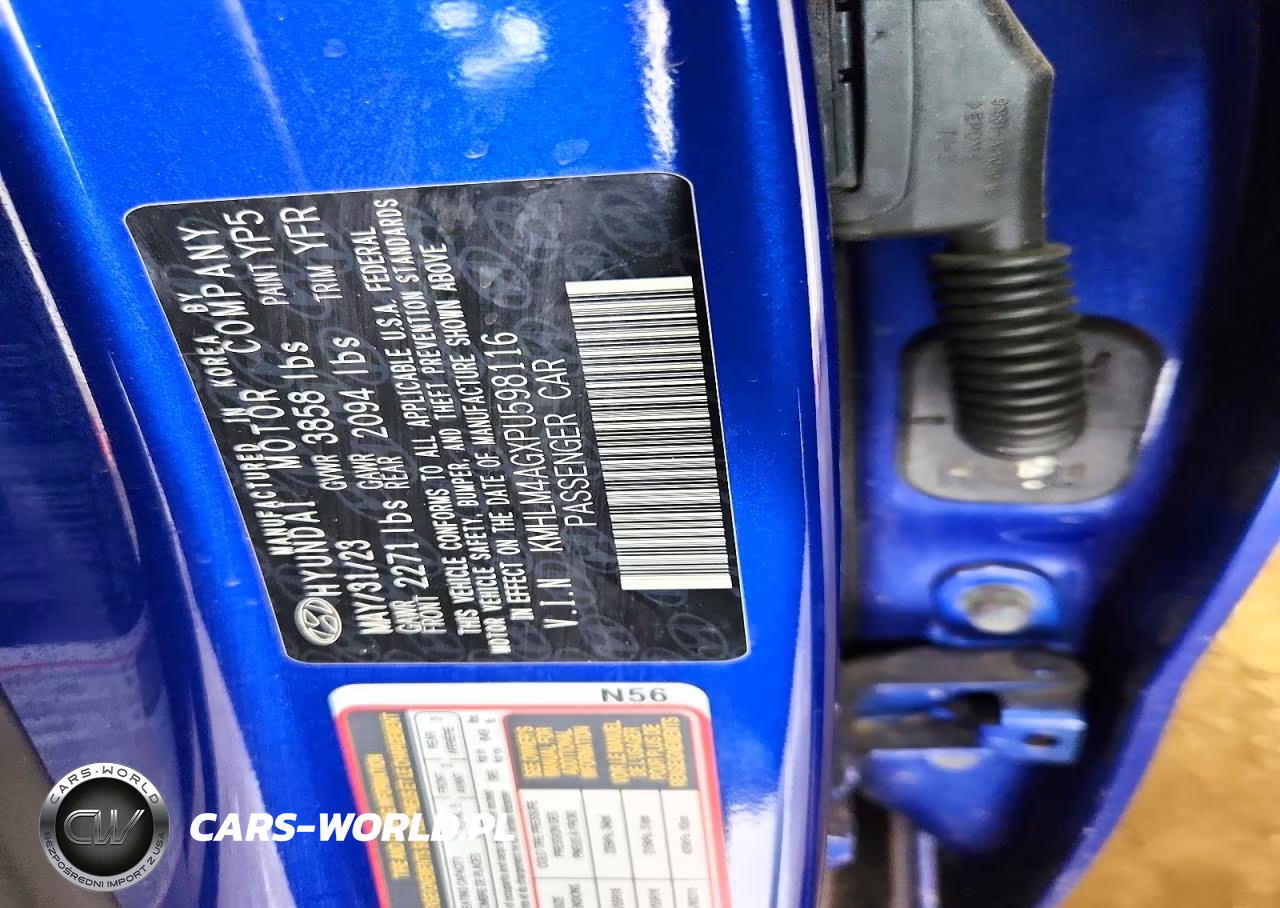 2023 Hyundai Elantra Sel VIN:KMHLM4AGXPU598116 - 12