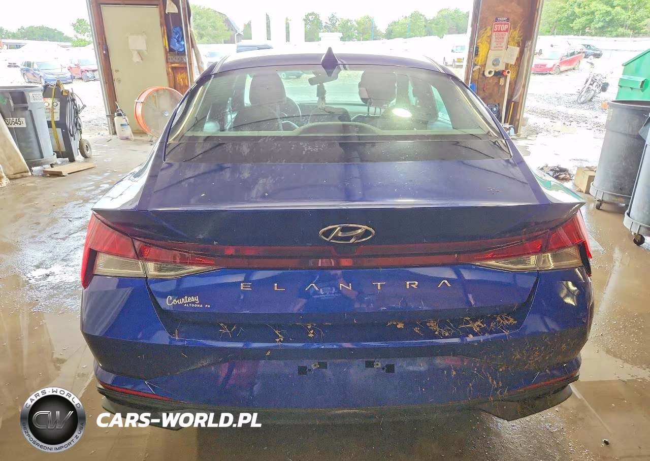 2023 Hyundai Elantra Sel VIN:KMHLM4AGXPU598116 - 6