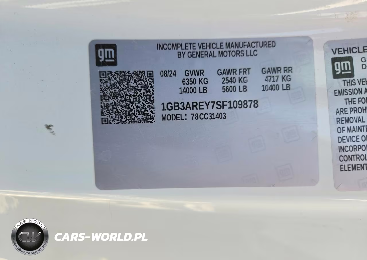 2025 Chevrolet Silverado C3500 VIN:1GB3AREY7SF109878 - 13