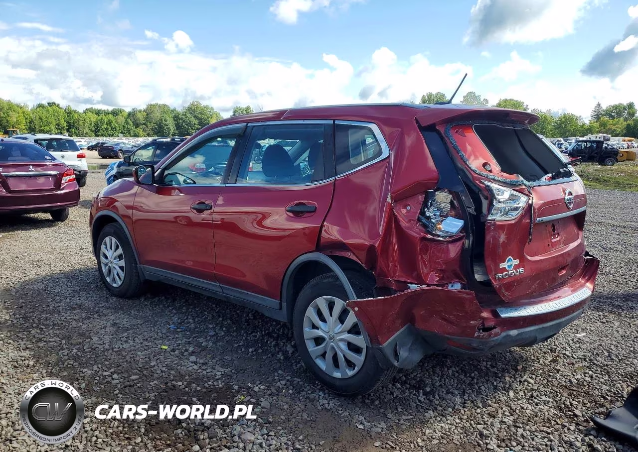 2016 Nissan Rogue S VIN:KNMAT2MVXGP646063 - 2