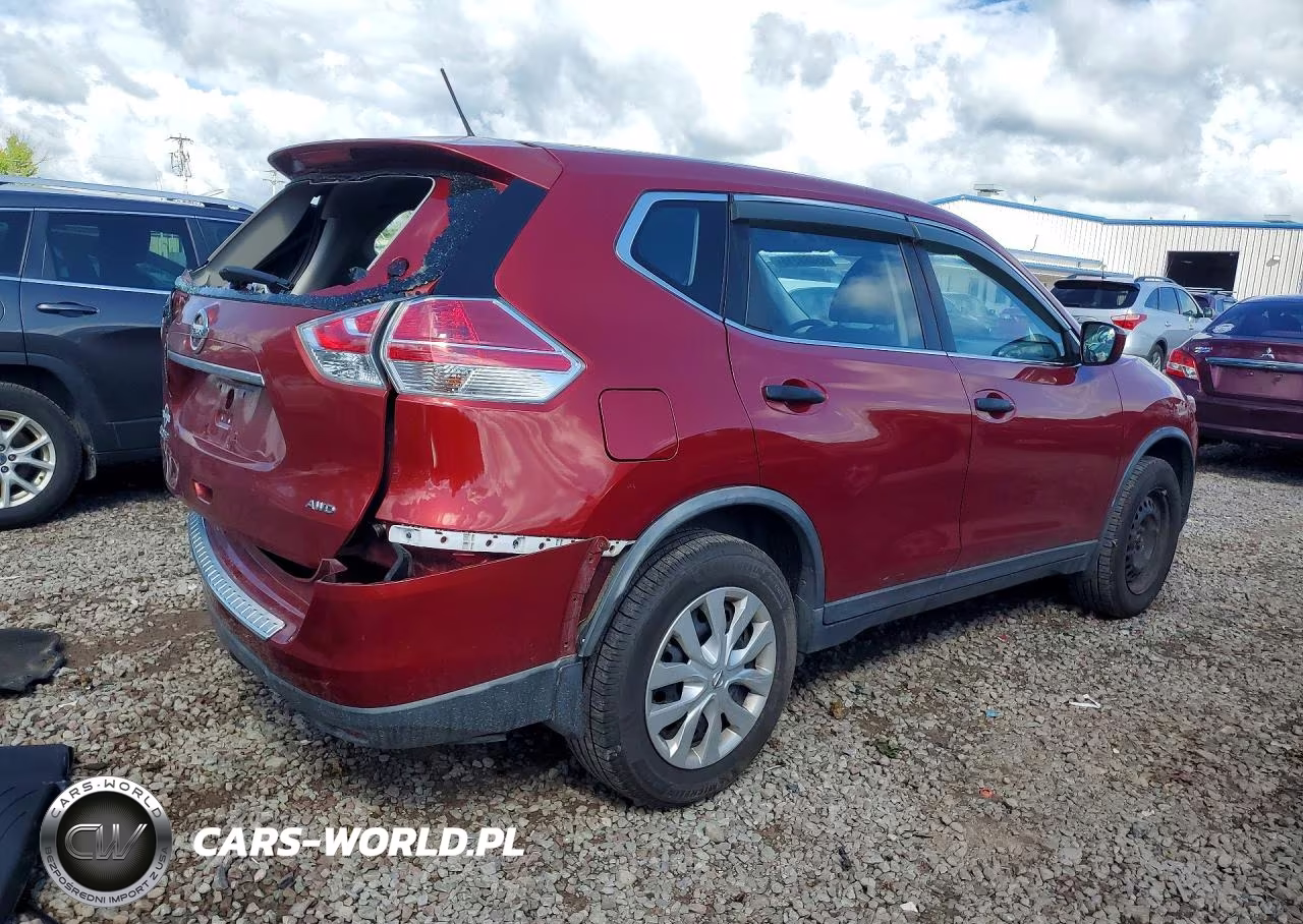 2016 Nissan Rogue S VIN:KNMAT2MVXGP646063 - 3