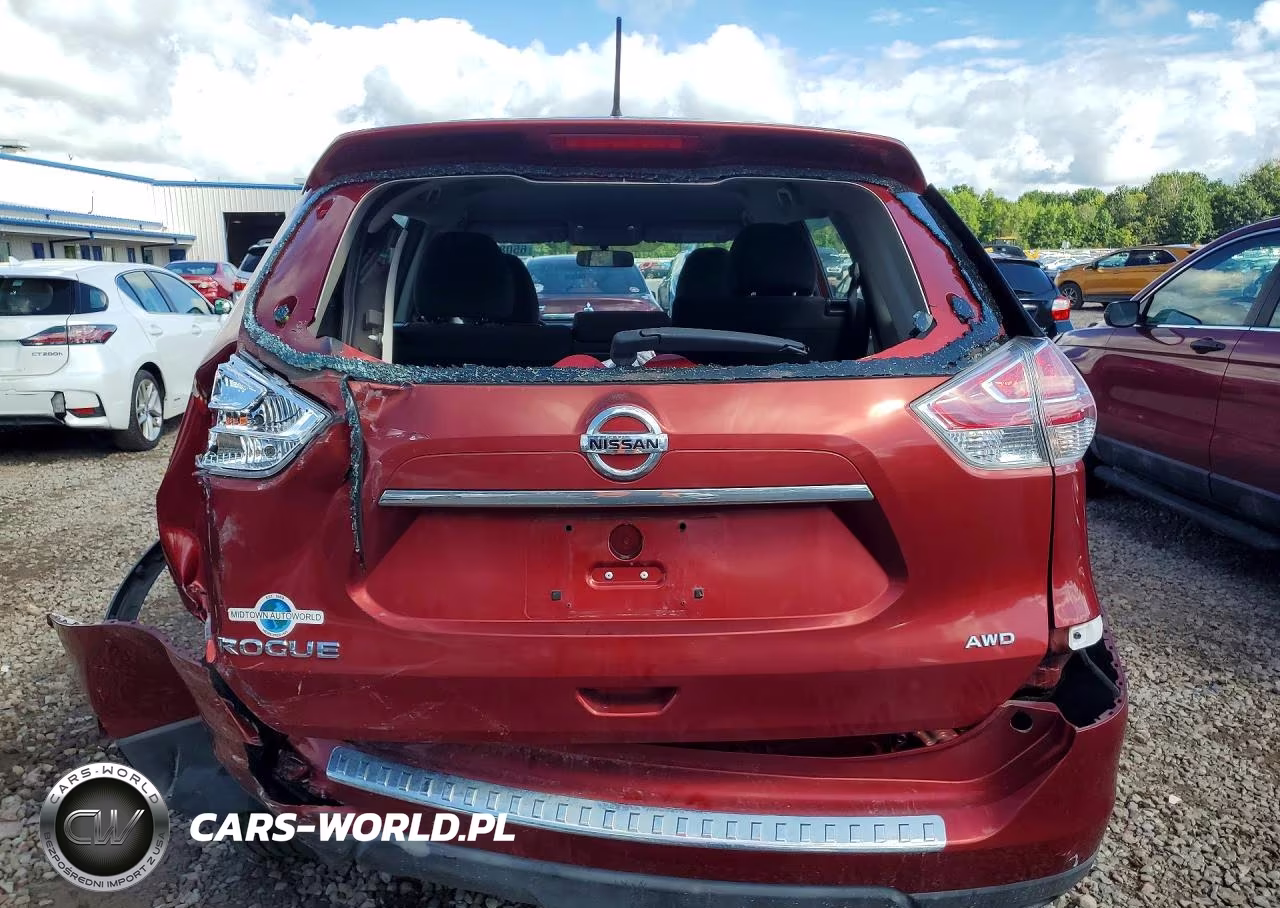 2016 Nissan Rogue S VIN:KNMAT2MVXGP646063 - 6