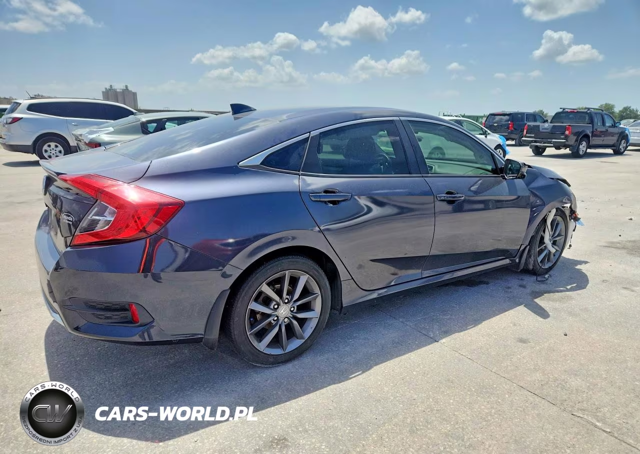 2019 Honda Civic Ex VIN:JHMFC1F34KX014663 - 3