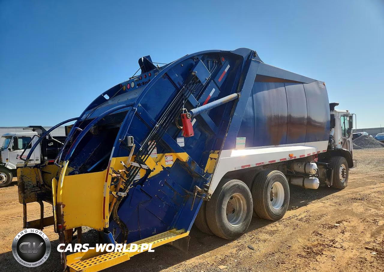 2014 Mack Mru613 Refuse Truck VIN:1M2AV04C1EM011448 - 3
