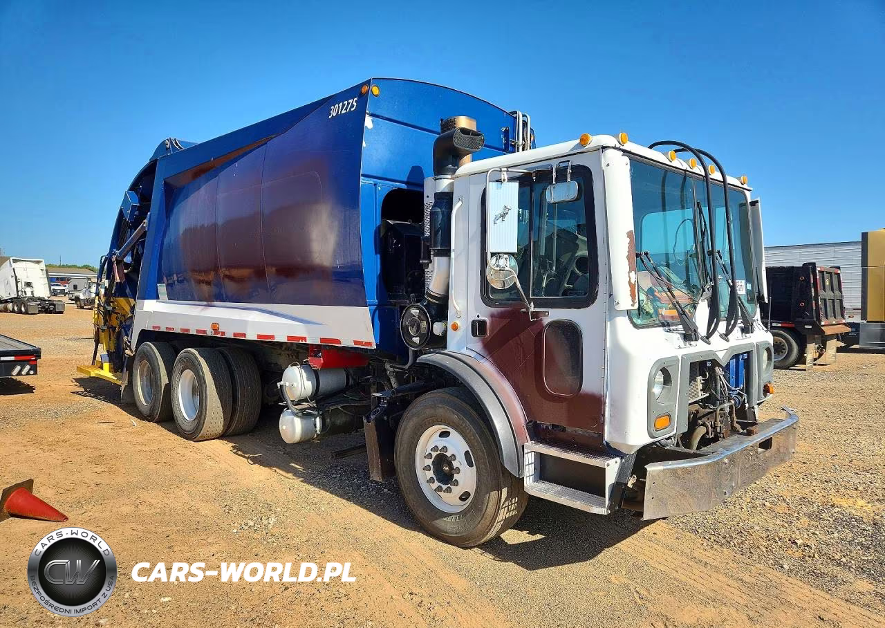 2014 Mack Mru613 Refuse Truck VIN:1M2AV04C1EM011448 - 4