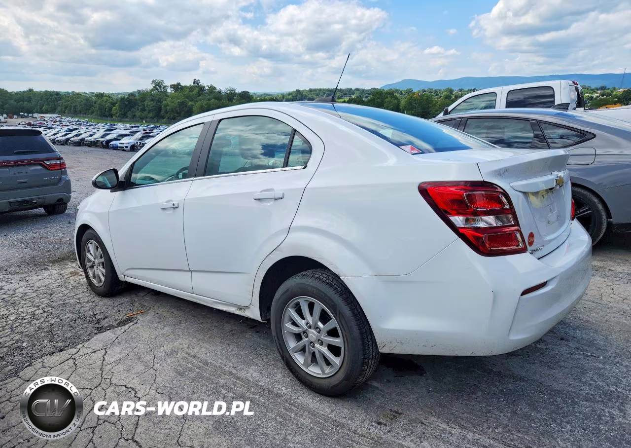 2020 Chevrolet Sonic Lt VIN:1G1JD5SB6L4100467 - 2