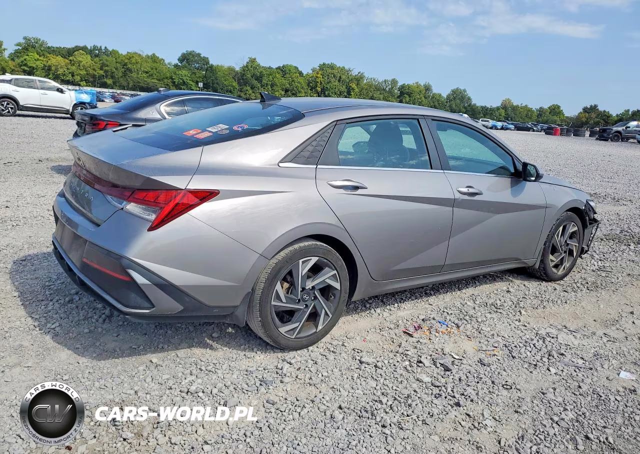 2024 Hyundai Elantra Sel VIN:KMHLS4DGXRU807326 - 3