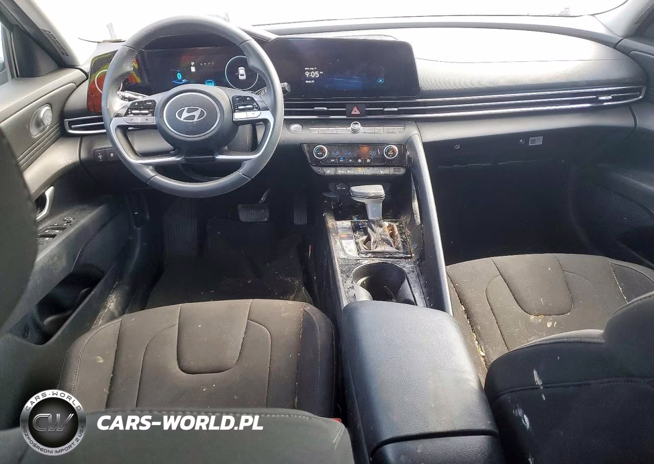 2024 Hyundai Elantra Sel VIN:KMHLS4DGXRU807326 - 8