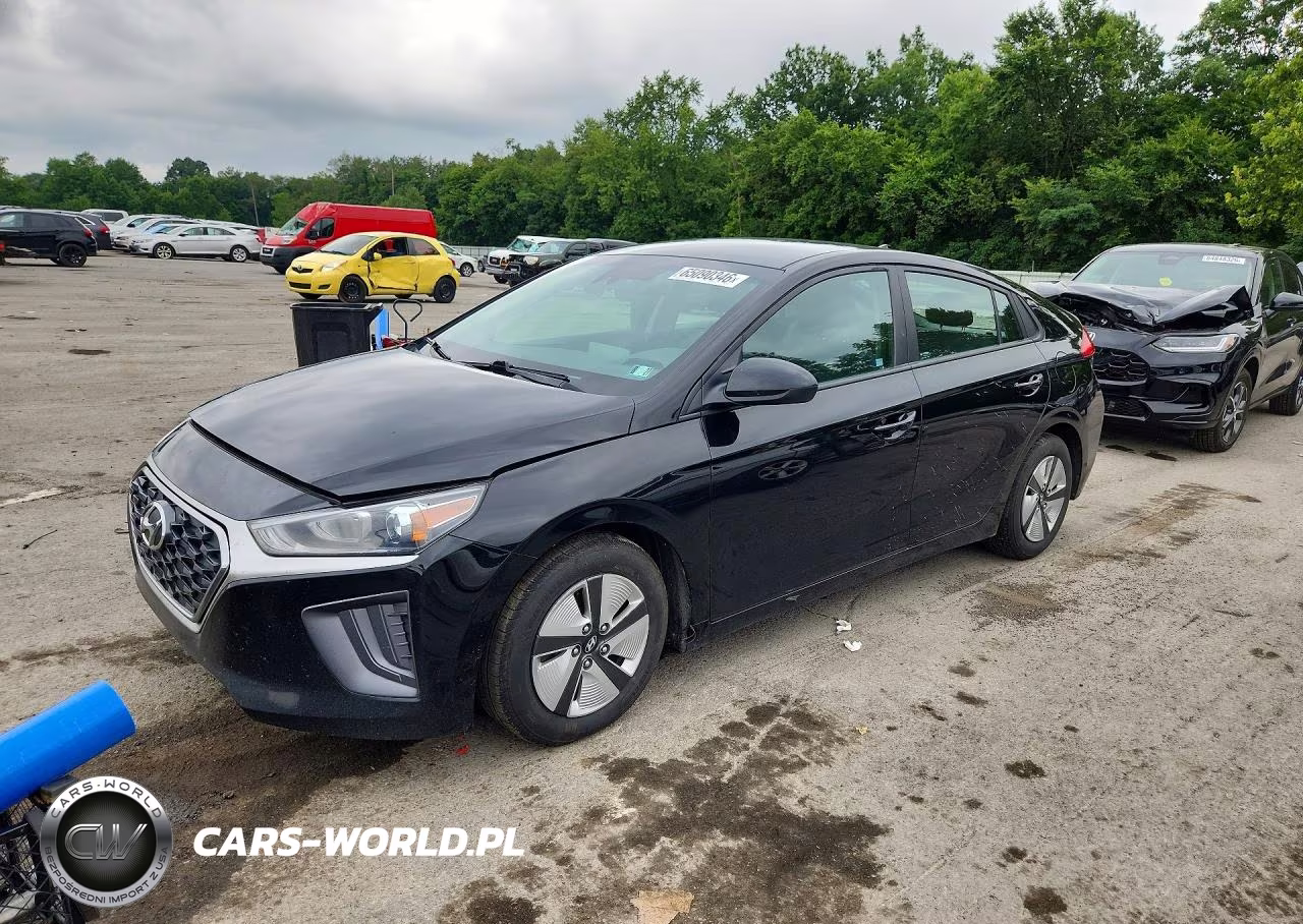 2022 Hyundai Ioniq Blue VIN:KMHC65LC5NU268326 - 1