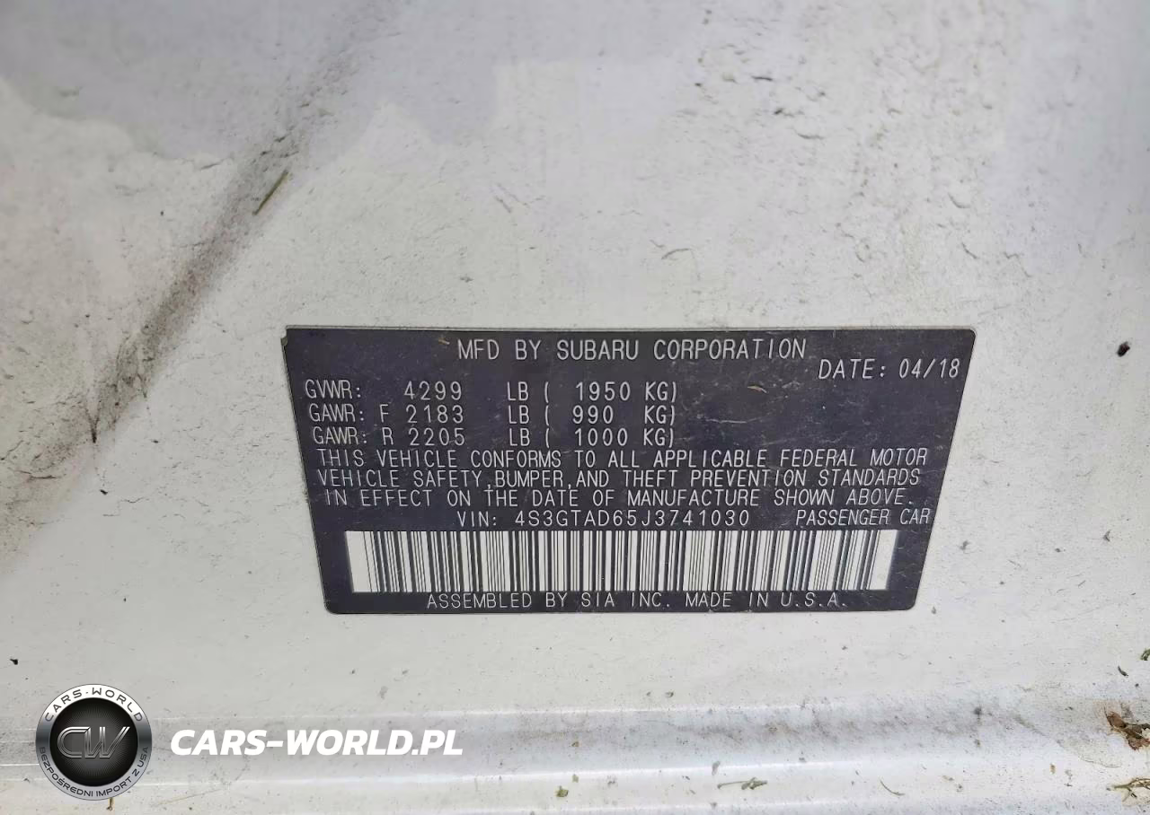 2018 Subaru Impreza Premium Plus VIN:4S3GTAD65J3741030 - 12