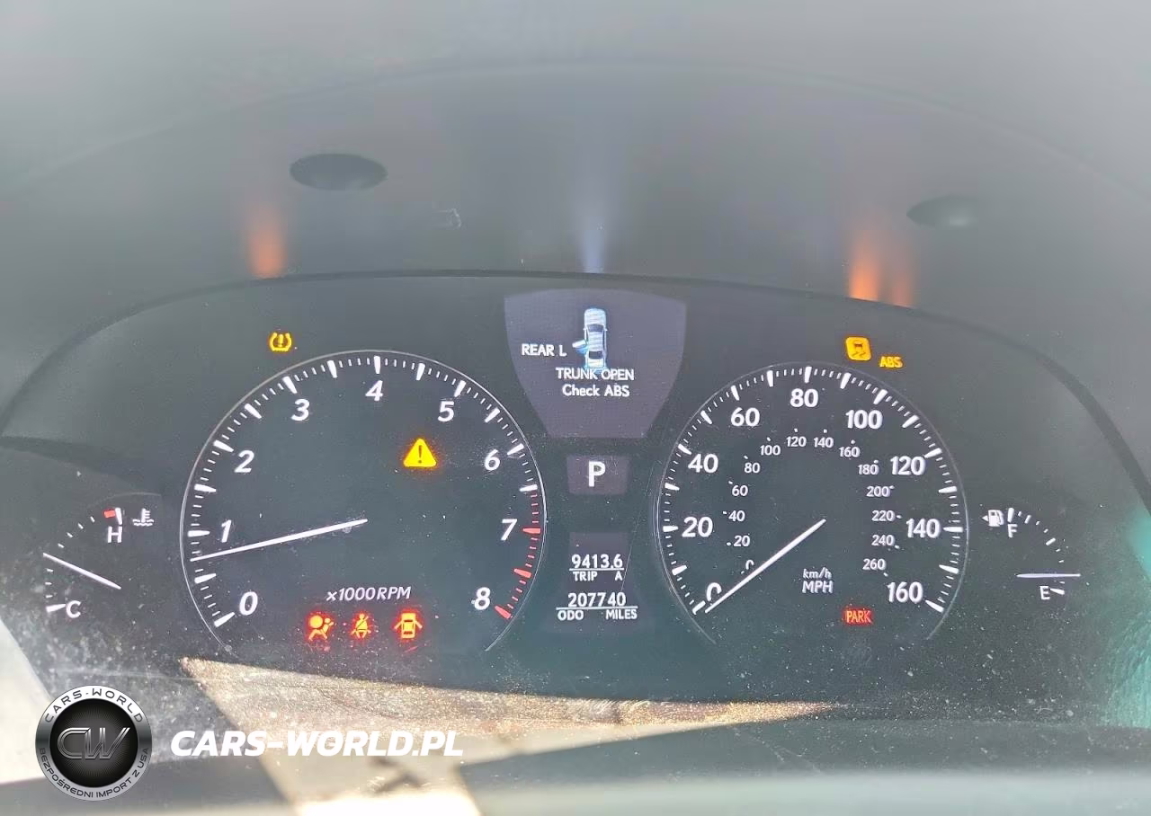 2007 Lexus Ls 460L VIN:JTHGL46F575018420 - 9