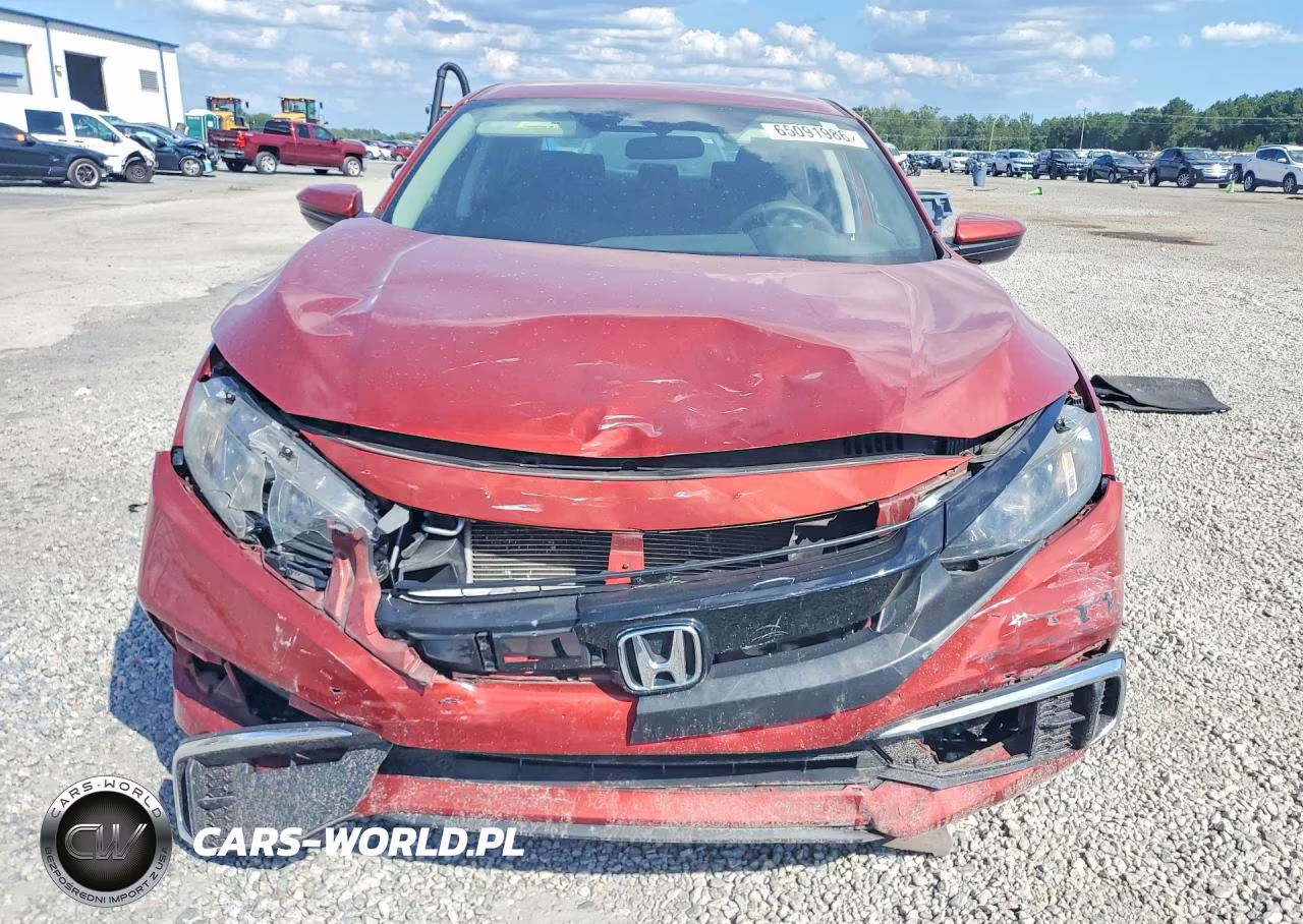 2020 Honda Civic Lx VIN:19XFC2F66LE009631 - 5