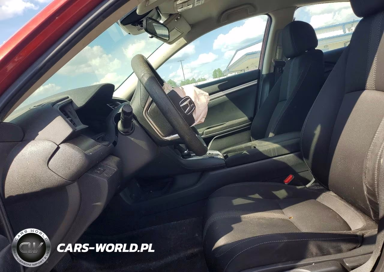 2020 Honda Civic Lx VIN:19XFC2F66LE009631 - 7