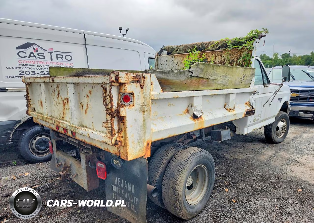 1997 Ford F350 Super Duty Dump Truck VIN:3FEKF38F3VMA60741 - 3