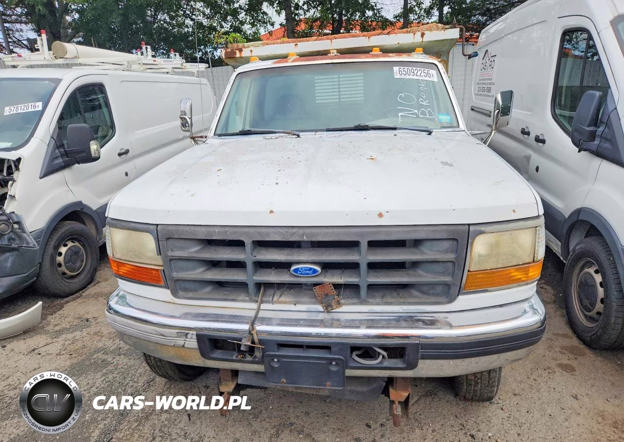 1997 Ford F350 Super Duty Dump Truck VIN:3FEKF38F3VMA60741 - 5