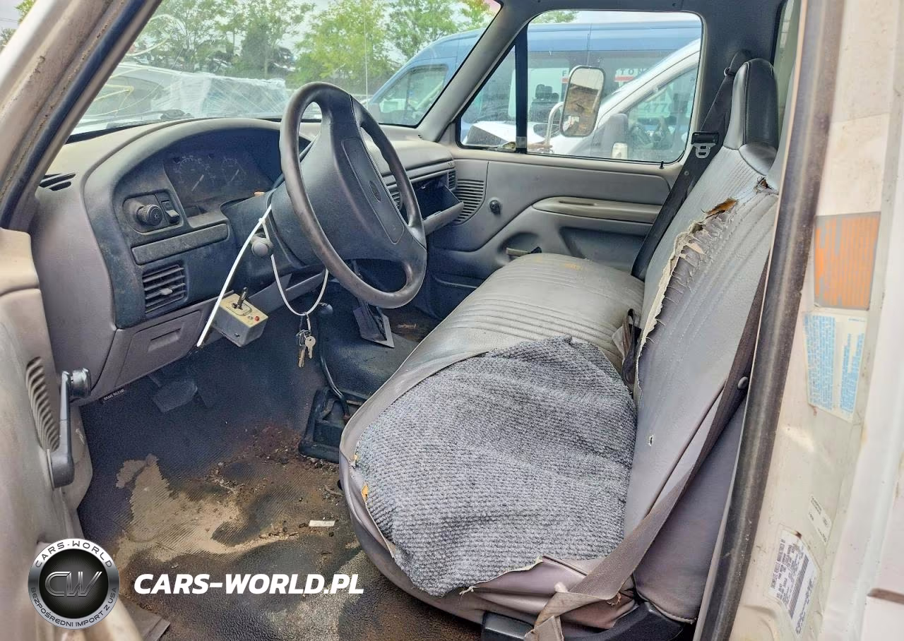 1997 Ford F350 Super Duty Dump Truck VIN:3FEKF38F3VMA60741 - 7