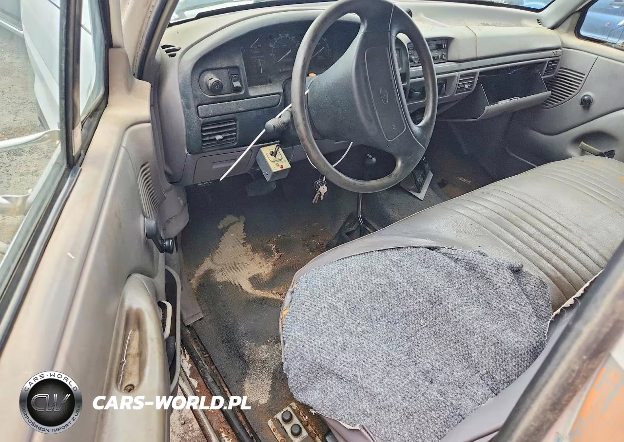 1997 Ford F350 Super Duty Dump Truck VIN:3FEKF38F3VMA60741 - 8