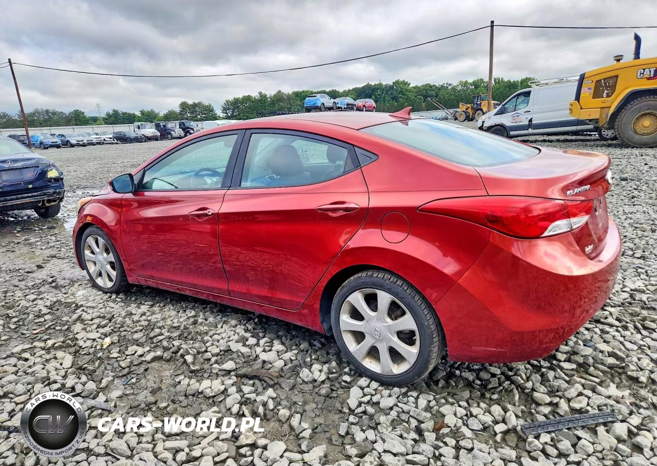2011 Hyundai Elantra Limited VIN:KMHDH4AE8BU161070 - 2