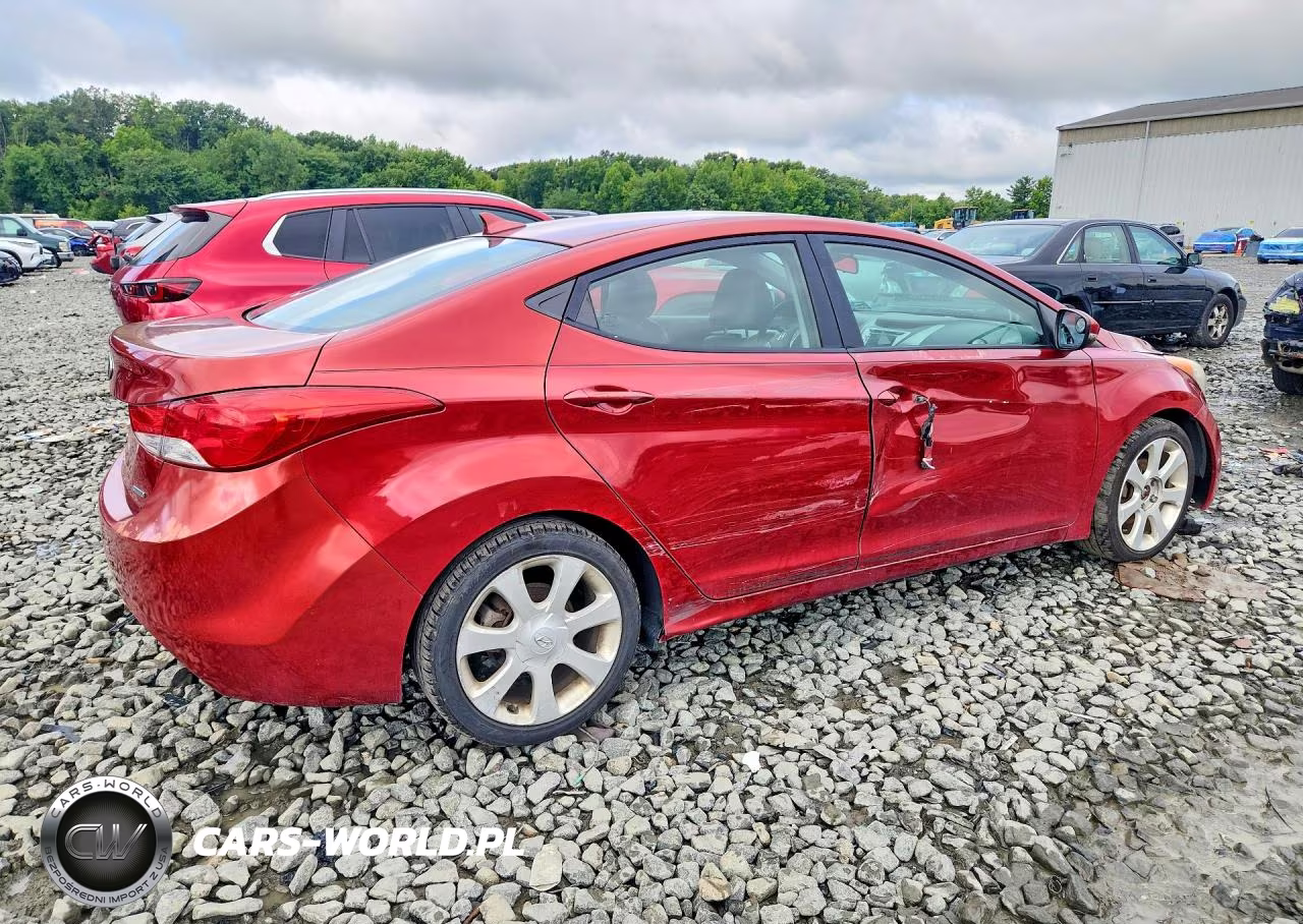 2011 Hyundai Elantra Limited VIN:KMHDH4AE8BU161070 - 3