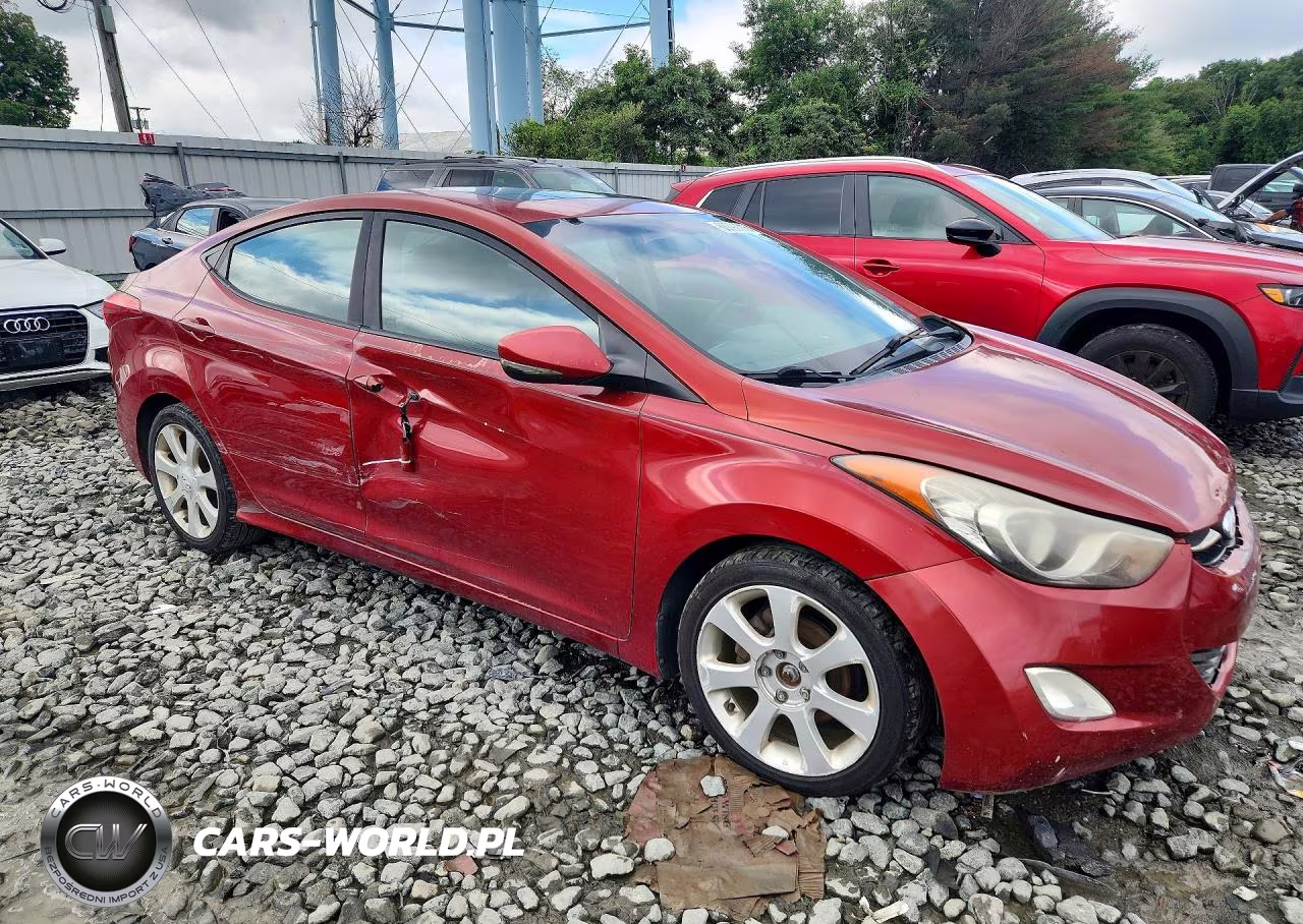 2011 Hyundai Elantra Limited VIN:KMHDH4AE8BU161070 - 4