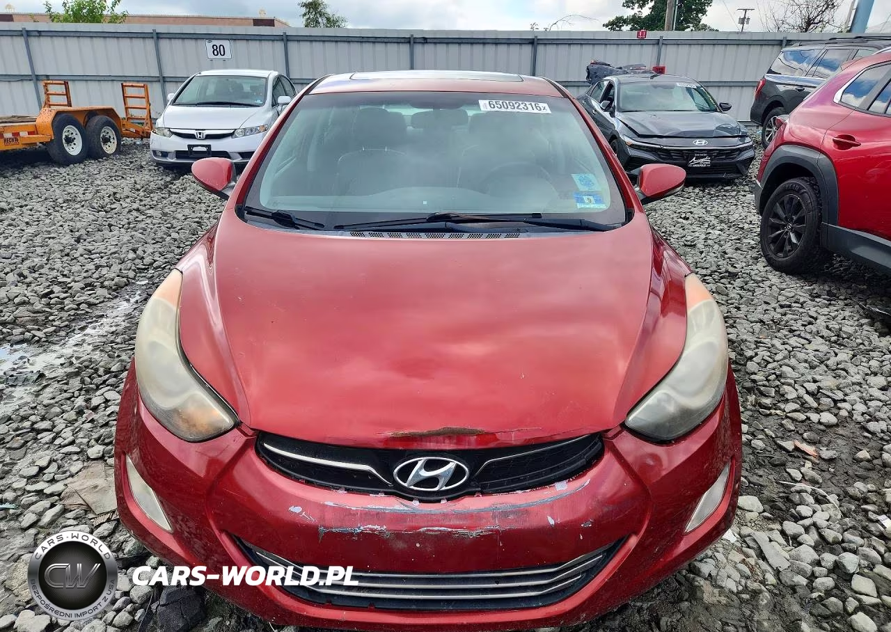 2011 Hyundai Elantra Limited VIN:KMHDH4AE8BU161070 - 5