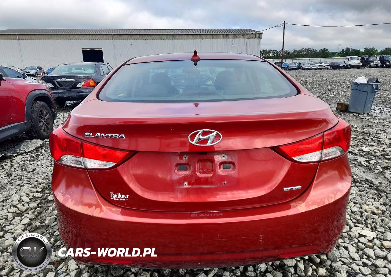 2011 Hyundai Elantra Limited VIN:KMHDH4AE8BU161070 - 6