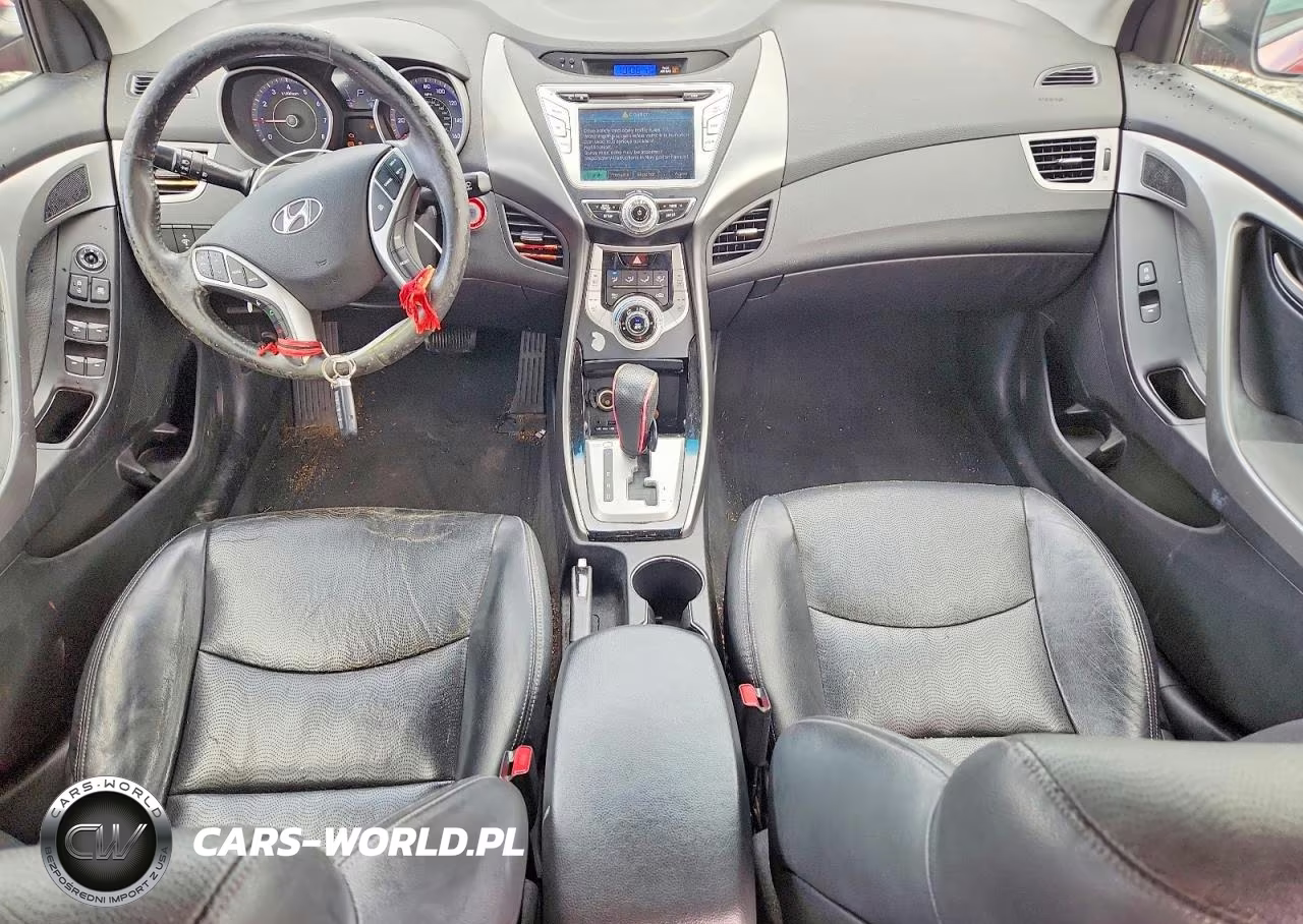 2011 Hyundai Elantra Limited VIN:KMHDH4AE8BU161070 - 8