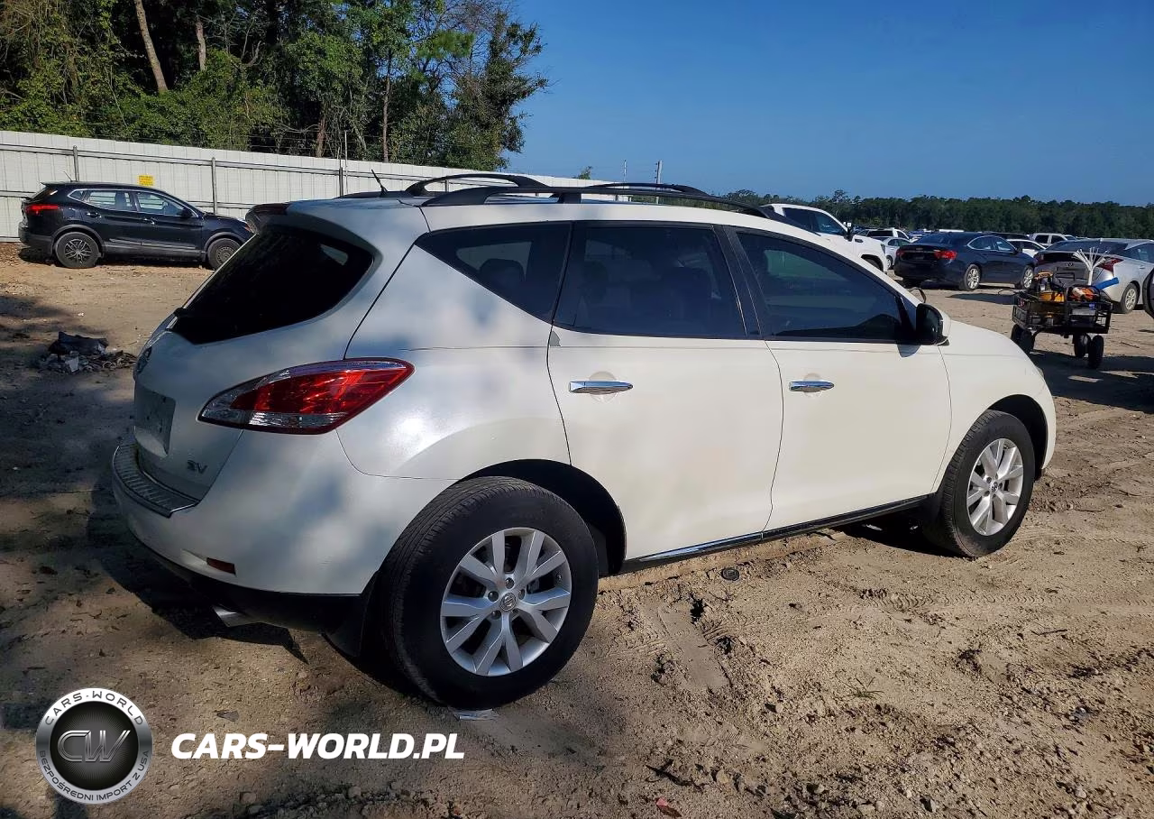 2012 Nissan Murano S VIN:JN8AZ1MUXCW100755 - 3