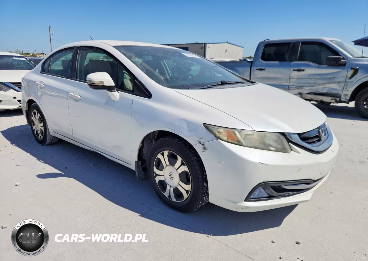 2013 Honda Civic Hybrid VIN:19XFB4F23DE001984 - 4