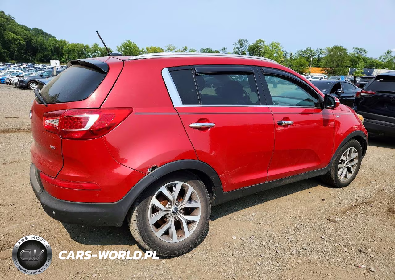 2012 Kia Sportage Ex VIN:KNDPCCA23C7203418 - 3