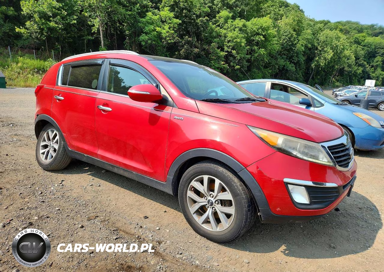 2012 Kia Sportage Ex VIN:KNDPCCA23C7203418 - 4
