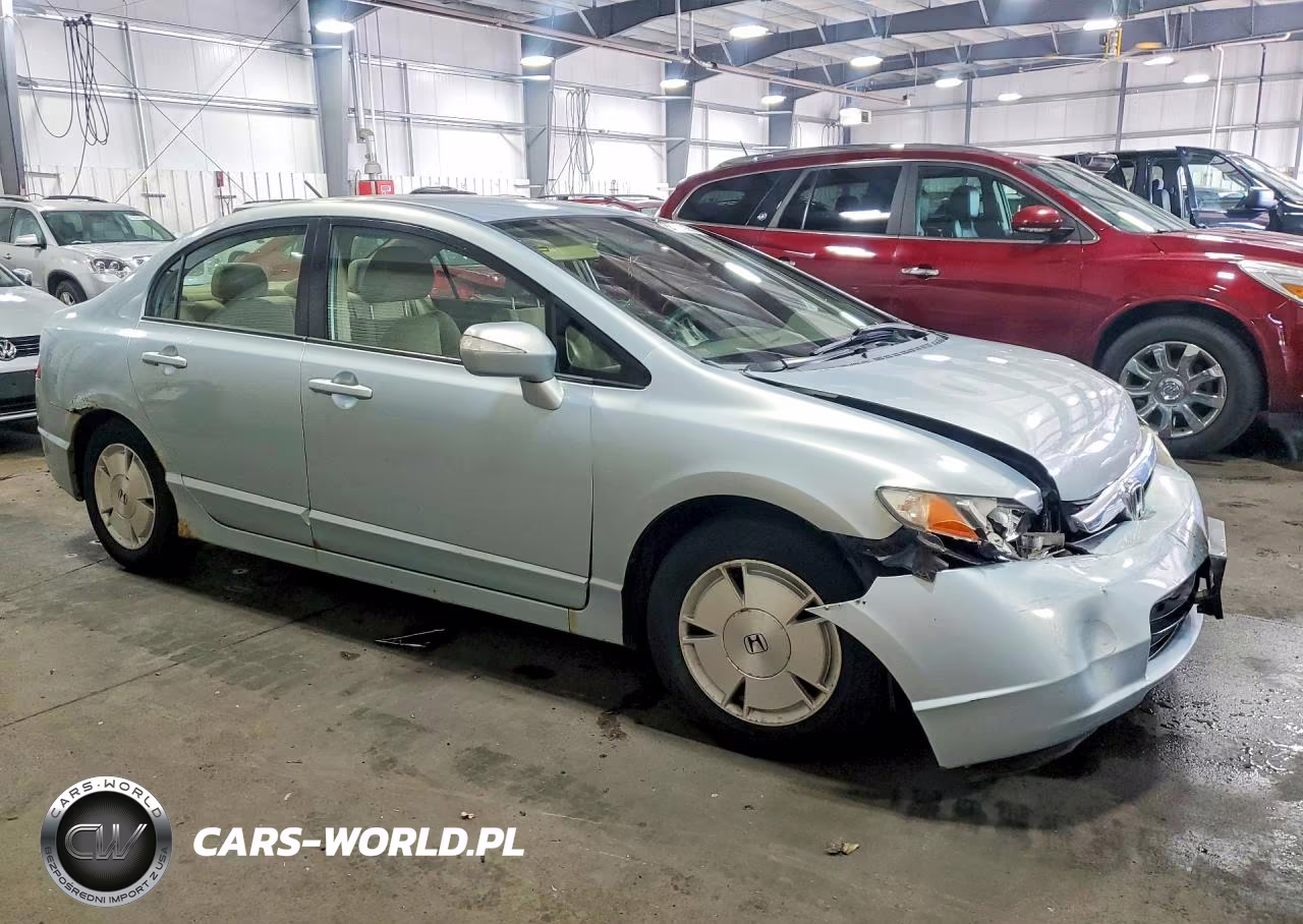 2006 Honda Civic Hybrid VIN:JHMFA36206S030614 - 4