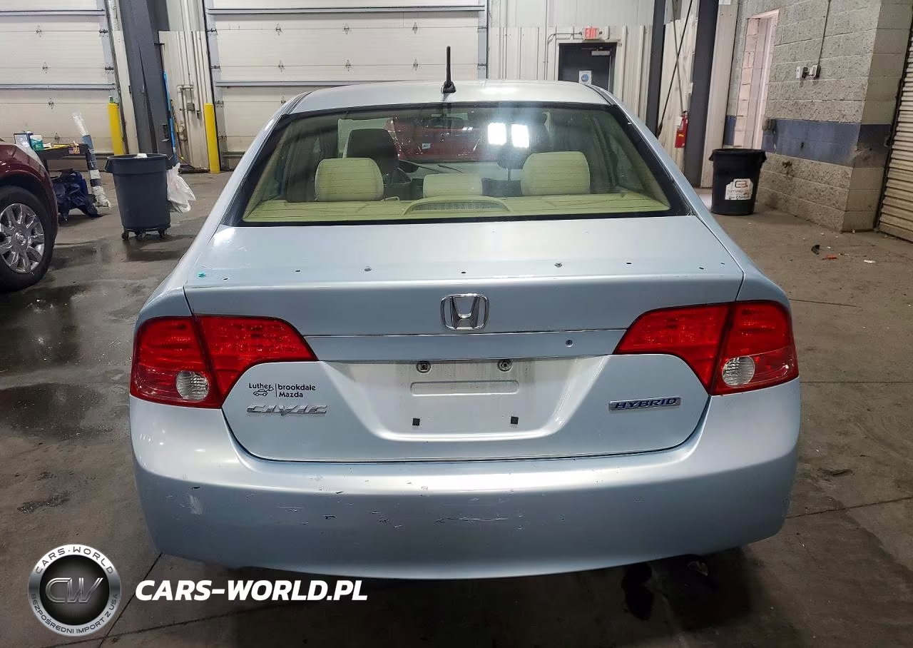 2006 Honda Civic Hybrid VIN:JHMFA36206S030614 - 6