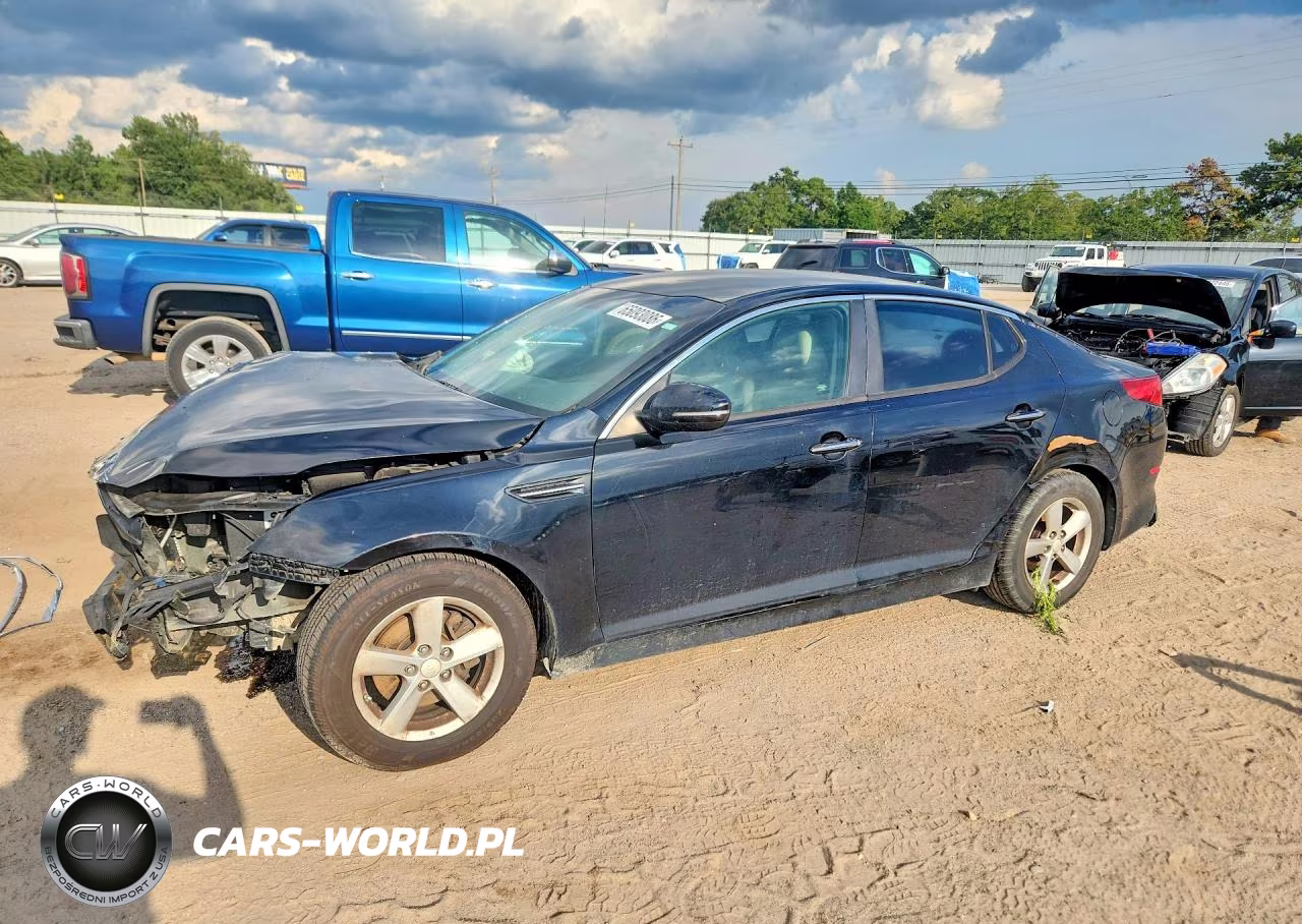 2015 Kia Optima Lx VIN:5XXGM4A75FG441099 - 1