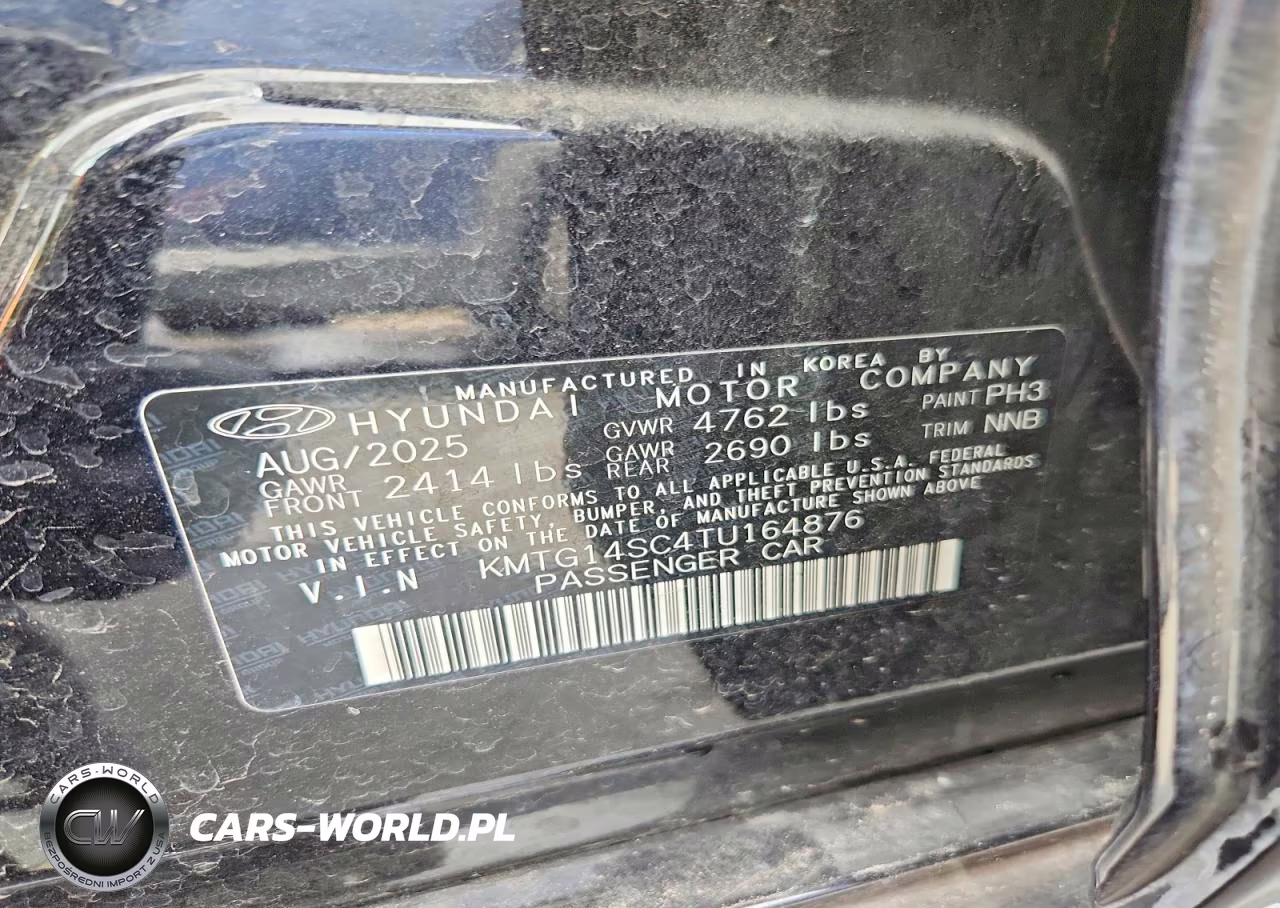 2026 Genesis G70 2.5T Standard VIN:KMTG14SC4TU164876 - 12