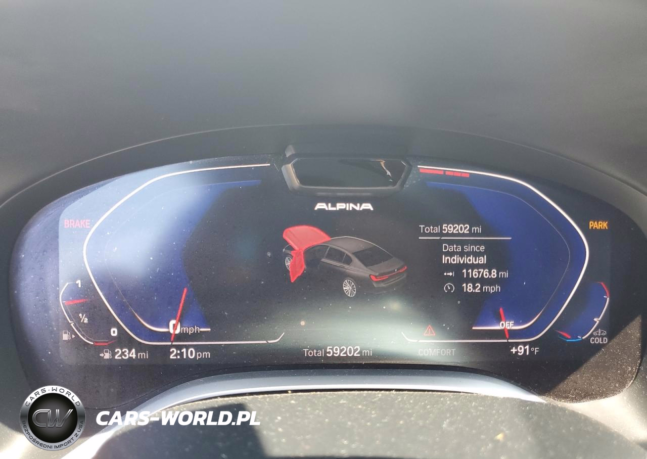 2021 BMW Alpina B7 VIN:WBA7U2C17MCE80416 - 9